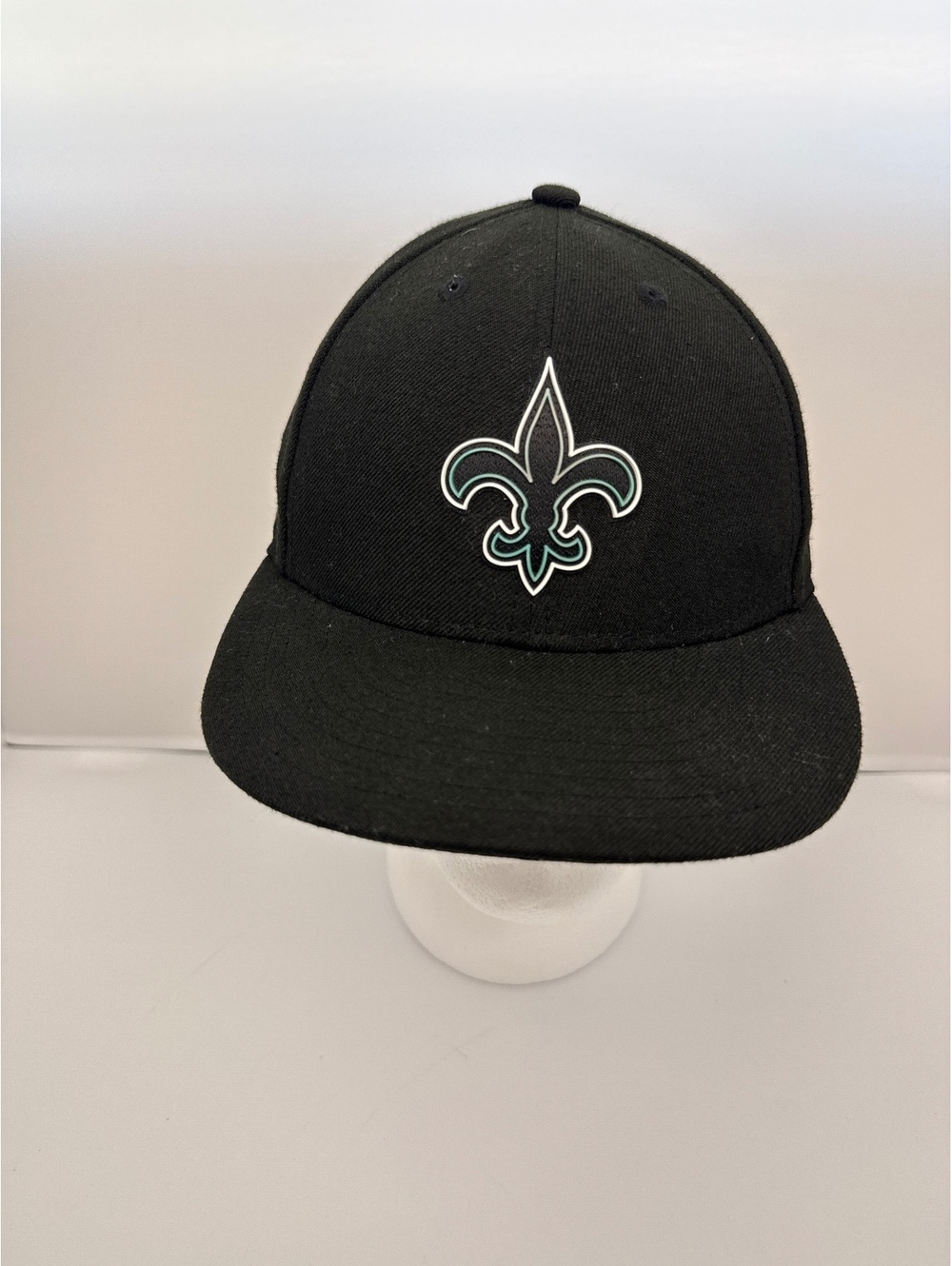 New Orleans Saints New Era 59FIFTY Fitted Hat Black Size 7 1/4